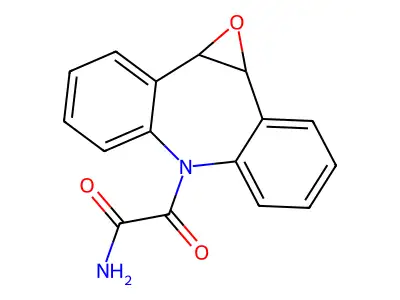 6H-Dibenz(b,f)oxireno(d)azepine-6-acetamide, 1a,10b-dihydro-alpha-oxo- structure