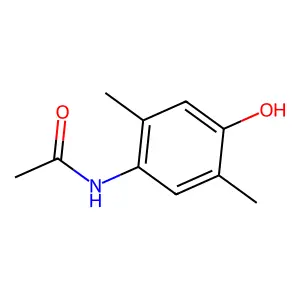 Acetamide, N-(4-hydroxy-2,5-dimethylphenyl)- structure