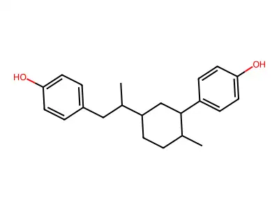 Diethyl 2,3-bis(4-nitrophenyl)butanedioate structure