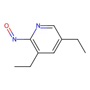 Diethylnitrosopyridine structure