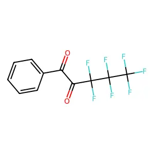 3,3,4,4,5,5,5-Heptafluoro-1-phenylpentane-1,2-dione structure