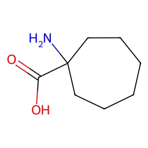 1-氨基环庚烷甲酸 structure