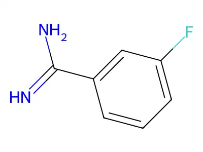 3-Fluorobenzenecarboximidamide structure