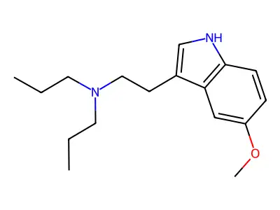 5-MeO-DiPT structure
