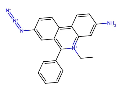 8-Azidoethidium structure