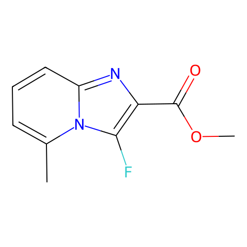 Methyl 3-fluoro-5-methylimidazo[1,2-a]pyridine-2-carboxylate structure