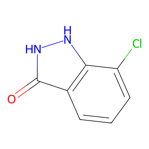7-Chloro-1H-indazol-3-ol structure