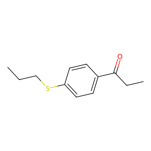 1-(4-Propylsulfanylphenyl)propan-1-one structure