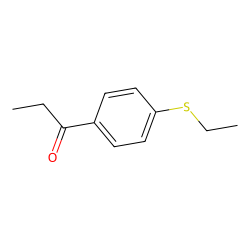 1-(4-Ethylsulfanylphenyl)propan-1-one structure