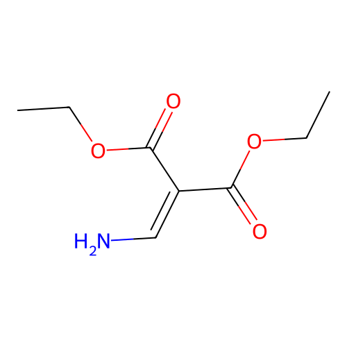 Diethyl (aminomethylidene)propanedioate structure
