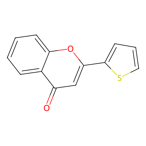 2-(2-Thienyl)chromone structure