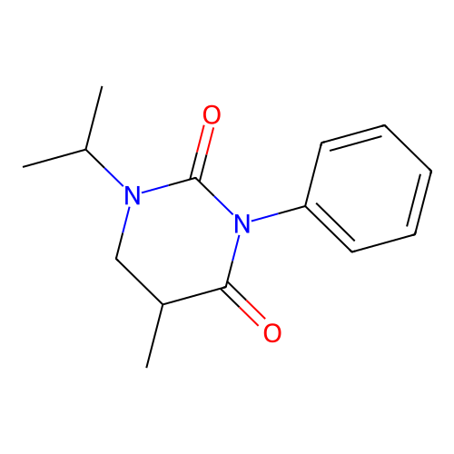 5-Methyl-3-phenyl-1-(propan-2-yl)dihydropyrimidine-2,4(1h,3h)-dione structure