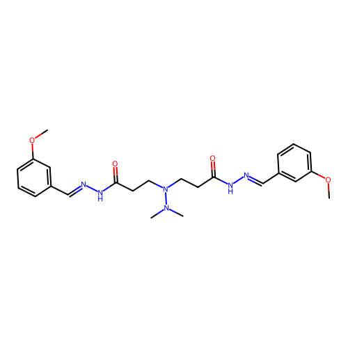 3-[dimethylamino-[3-[(2Z)-2-[(3-methoxyphenyl)methylidene]hy structure