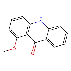 1-methoxy-10H-acridin-9-one structure
