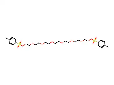 Hexaethylene Glycol Di-p-toluenesulfonate structure