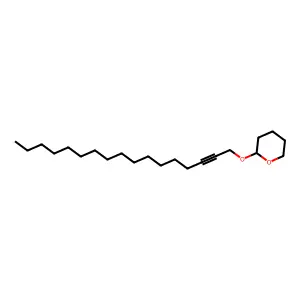 2-Heptadec-2-ynoxyoxane structure