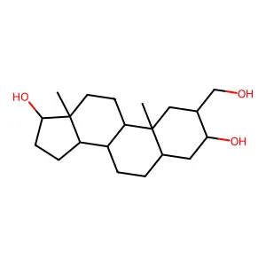 N-[amino(oxiran-2-ylmethoxy)phosphoryl]-2-chloro-N-(2-chloroethyl)ethanamine structure