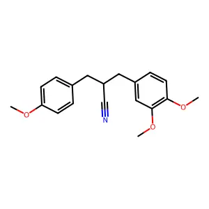 2-Bromo-1-(4-bromophenyl)-4-nitro-3,4-diphenylbutan-1-one structure