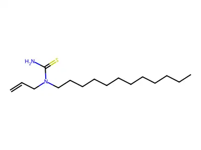 Allyl dodecyl thiourea structure