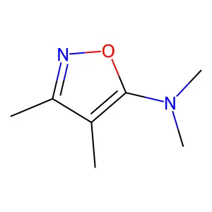 N,N,3,4-四甲基-1,2-噁唑-5-胺 structure