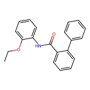 N-(2-ethoxyphenyl)-2-phenylbenzamide structure
