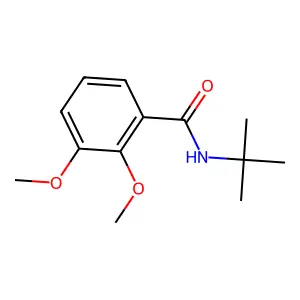 N-tert-butyl-2,3-dimethoxybenzamide structure