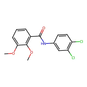 N-(3,4-dichlorophenyl)-2,3-dimethoxybenzamide structure