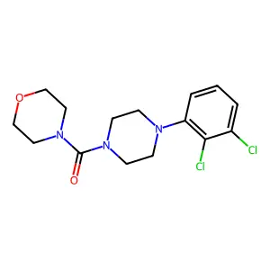 [4-(2,3-Dichlorophenyl)piperazin-1-yl](morpholin-4-yl)methanone structure