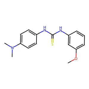 1-[4-(Dimethylamino)phenyl]-3-(3-methoxyphenyl)thiourea structure
