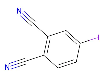 4-Iodophthalonitrile structure