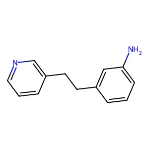 3-(2-(3-Pyridinyl)ethyl)benzenamine structure
