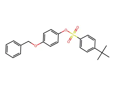 4-(Benzyloxy)phenyl 4-tert-butylbenzenesulfonate structure