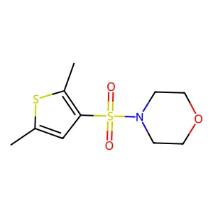 4-(2,5-Dimethylthiophen-3-yl)sulfonylmorpholine structure