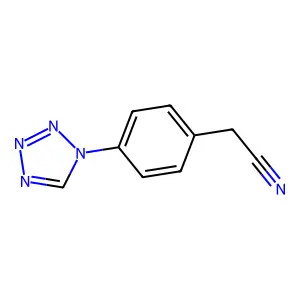 2-[4-(Tetrazol-1-yl)phenyl]acetonitrile structure