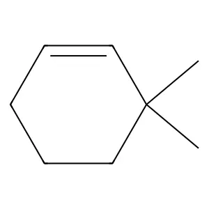 3,3-Dimethylcyclohexene structure