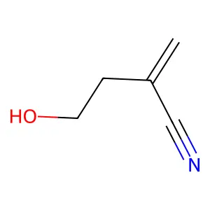 2-丙烯腈,(2-羟乙基)- structure