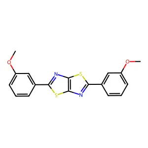 2,5-Bis(3-methoxyphenyl)[1,3]thiazolo[5,4-d][1,3]thiazole structure