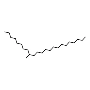 9-Methyltricosane structure