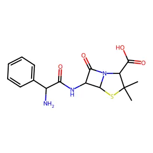 氨苄西林 structure