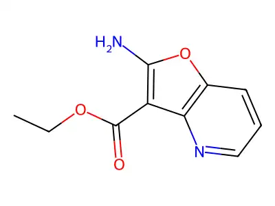 Ethyl 2-aminofuro(3,2-b)pyridine-3-carboxylate structure