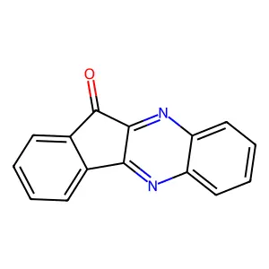 11H-INDENO(1,2-b)QUINOXALIN-11-ONE structure