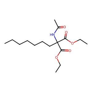 2-(Benzoylamino)octanoic acid structure