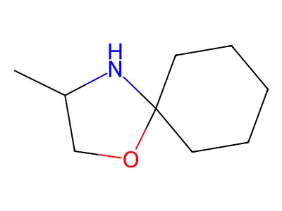 Spiro(cyclohexane-1,2'-oxazolidine), 3-methyl- structure