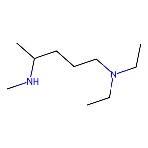 Diethyl[4-(methylamino)pentyl]amine structure