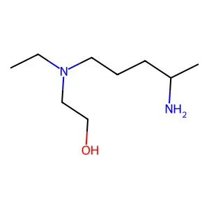 2-(4-Aminopentyl(ethyl)amino)ethanol structure