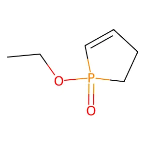 1-Ethoxy-2,3-dihydro-1H-1lambda~5~-phosphol-1-one structure