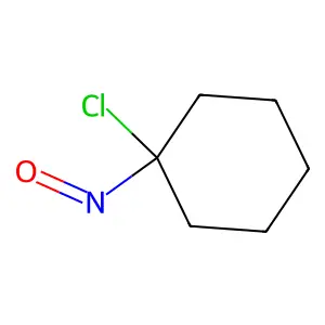 1-Chloro-1-nitrosocyclohexane structure