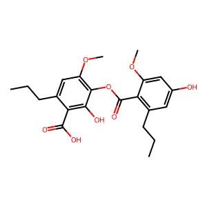 2,4'-Di-O-methylnorsekikaic acid structure