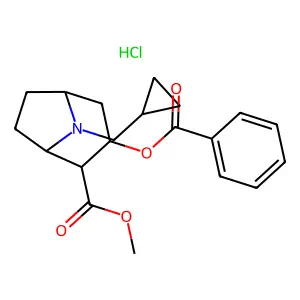 N-Cyclopropylmethylnorcocaine HCl structure