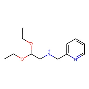 N-(2,2-二乙氧基乙基)吡啶-2-甲胺 structure